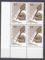 France Polynesie 1997 Mi#724 Mint Never Hinged Piece Of Four - Unused Stamps