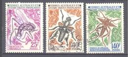 Terres Australes Et Antarctiques Françaises (TAAF) : Yvert N° 40/42°; Cote 23.50€; Voir Scan - Usados