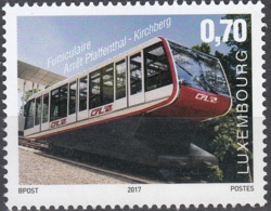 Luxembourg 2017 CFL Funiculaire Du Kirchberg Neuf ** - Neufs