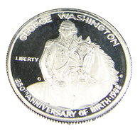 1/2  Dollar -  G.Washington - USA -  1982 - Argent 900. -  Sup - - Colecciones