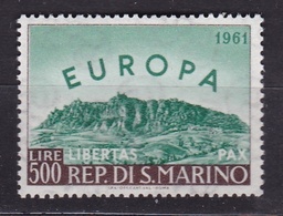 1961 San Marino Saint Marin EUROPA CEPT EUROPE Serie MNH** - Nuovi