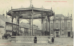 59  Cousolre Hotel De Ville Et Kiosque 1909  L. S. Edit. Hautmont - Avesnes Sur Helpe