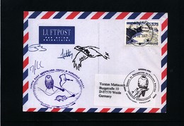 Groenland / Greenland 2003 North East Greenland Polar Owl Research Interesting Cover - Lettres & Documents