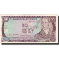 Billet, Colombie, 50 Pesos Oro, 1973, 1973-07-20, KM:414, TTB - Kolumbien