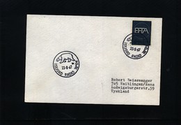 Norway 1967 Spitzbergen / Svalbard Isfjord Radio Interesting Cover - Scientific Stations & Arctic Drifting Stations