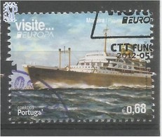 EUROPA 2012 Visite Madeira Portugal Tourism Promotion Transport Naval Navigation (Bateaux) Promotion Touristique Turismo - Oblitérés