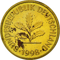 Monnaie, République Fédérale Allemande, 5 Pfennig, 1998, Karlsruhe, TTB - 5 Pfennig