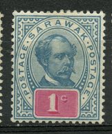 Sarawak 1901 1c Sir Charles Brooke Issue #36   MH - Sarawak (...-1963)