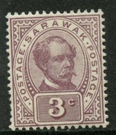 Sarawak 1899 3c Sir Charles Brooke Issue #38   MH - Sarawak (...-1963)