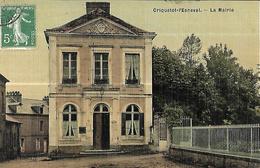 Criquetot - L' Esneval  La Mairie  Carte Toilée   Edition Lebourg - Criquetot L'Esneval
