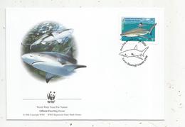 Premier Jour D'émission ,FDC , WWF , COCOS KEELING ISLANDS , AUSTRALIA , Blacktip Reef Shark, 21 June 2005 - Kokosinseln (Keeling Islands)