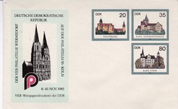 DDR,  U2** Mit Zudruck "Philatelia 85 Köln" (110a) - Briefomslagen - Ongebruikt