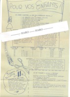 Enveloppe à Entête + Tarifs - Ets TEXTILAC à St NICOLAS / NIKLAAS  (WAAS) 1942 - Soquette RADIA -Guerre 40/45 - 1900 – 1949