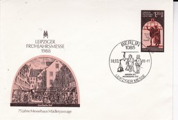 DDR,  U8, Gest. (123d) - Enveloppes - Oblitérées