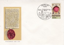 DDR,  U11, Gest. (128f) - Briefomslagen - Gebruikt