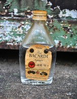 Rare Ancienne Mignonnettes Rhum Bacardi Supérieur - Miniaturflaschen