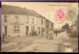 Cpa Lamorteau   1932   Café - Rouvroy