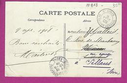 CARTE  8e CORPS QUARTIER GENERAL - Military Postmarks From 1900 (out Of Wars Periods)
