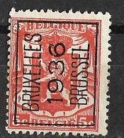 Brussel 1936 Typo Nr. 310A - Typo Precancels 1936-51 (Small Seal Of The State)