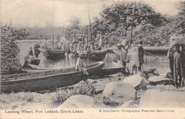 Sierra Leone - Ethnic / 11 - Landing Wharf - Port Lokkoh - Sierra Leone