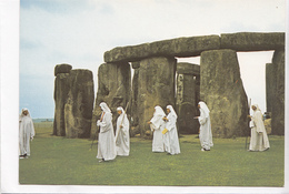 Druids At Stonehenge, Wiltshire, UK, Unused Postcard [22682] - Stonehenge