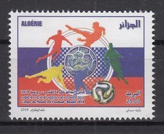 ALGERIA 2018  Football. FIFA World Cup In Russia 1 Stamp MNH - 2018 – Rusia