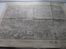 Environ De LAON - Tirage Sept 1883 - Schaal / Echelle / Scale 1: 80.000 - Imp Zincographique ( Voir / Zie Photo) - Geographische Kaarten