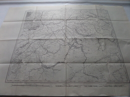 MULHOUSE ( Flle 20 ) Schaal / Echelle / Scale 1: 320.000 ( Thierry / Hacq / Dandeleux ) - ( Voir / Zie Photo) - Mapas Geográficas