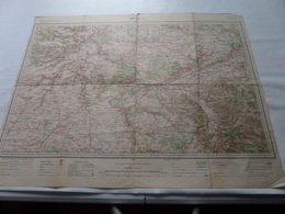 MELUN ( Flle N° 25 ) Schaal / Echelle / Scale 1/200.000 ( Voir / Zie Photo) - Carte Geographique