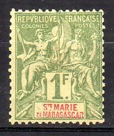 Col11  Sainte Marie De Madagascar N° 13 Neuf Sans Gomme  : 60,00 Euros - Neufs