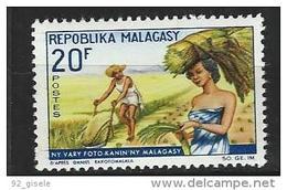 Madagascar YT 430 " Année Du Riz " 1967 Neuf** - Madagascar (1960-...)