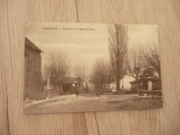 CPA 38 Isère  Thodure Avenue De Marcilloles - Otros & Sin Clasificación