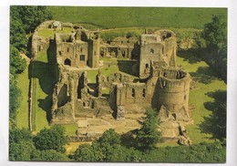 UK, Goodrich Castle, Hereford And Worcester, Air View, 1969 Unused Postcard [22690] - Herefordshire