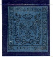 ASI42 - MODENA 1852 , 10 Cent  N. 6  Senza Gomma - Modène