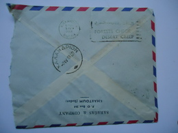 GREECE    COVER SUDAN  1961  WITH POSTMARK  XALADRION CHALADRION - Sellados Mecánicos ( Publicitario)