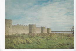 UK, Portchester Castle, Portsmouth, Hampshire, The South Wall Of The Roman Fort, Unused Postcard [22693] - Portsmouth