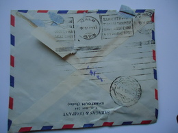 GREECE  COVER   SUDAN  1960  WITH POSTMARK   GREECE ATHENS XALADRION AND SLOGAN - Maximum Cards & Covers