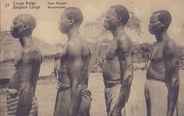 BELG. CONGO :1912: PWS/E.P./P.St.-ILLUSTR.° Nr.37 – 5 C. : RACES,HAIR,COIFFURE, - Ganzsachen