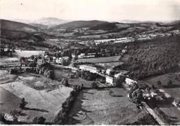 69 - LES ECHARMEAUX : Vue Générale Aérienne - CPSM Dentelée Noir Blanc Grand Format 1956 - Rhône - Autres & Non Classés