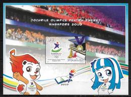 ROUMANIE  BF  ( 2010 ) * *  Jo 2010 Logo Livre - Estate 2014 : Singapore (Giochi Olimpici Giovanili)