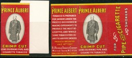 Zwei Päckchen Zigarettenpapier Werbung  Prince Albert Mit Inhalt. - Autres & Non Classés