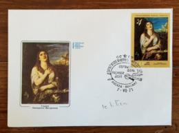 RUSSIE, Peinture, Painting, LE TITIEN, 1 Valeur Sur FDC Premier Jour 1971 - Andere & Zonder Classificatie