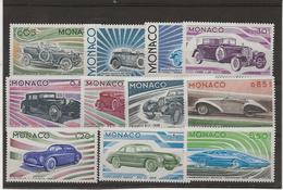 MONACO - N° 1018 A 1028- NEUF SANS CHARNIERE - ANNEE 1975 - COTE 46 € - Neufs