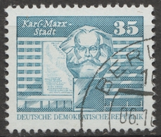 Karl Marx Stadt - 1973 DDR - Canceled With GUM - Karl Marx