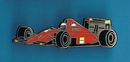 PIN'S //   ** F1 SAISON 1990 / FERRARI F1-90 / ALAIN PROST ** . (Locomobile) - Ferrari