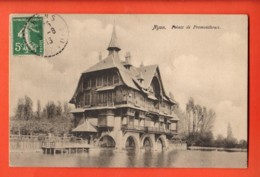 TRK-16 Nyon Prangins Pointe De Promenthoux Promenthouse. Circ. 1913 Av,timbre Français,cachet Frontal. Edit. Jacot 757 - Nyon