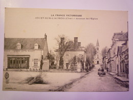 JOUET-sur-L'AUBOIS  (Cher)  :  Avenue De L'Eglise    XXX - Sonstige & Ohne Zuordnung