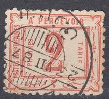 EGITTO - 1886 - Tasse Yvert 9 Obliterato. - Dienstzegels