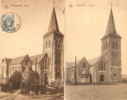 Cortemarck / Kortemark : Kerk  --- 2 Kaarten - Kortemark