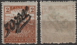 1919 Romania Occupation Temesvár Timisoara Transylvania - Hungary - HARVESTER Overprint - MH - Siebenbürgen (Transsylvanien)